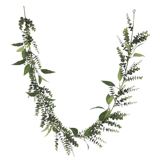 Michaels, 6ft. Eucalyptus & Grass Garland by Ashland® – Category: Greenery Garlands